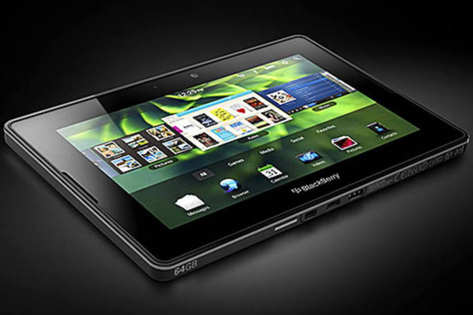 Venda do tablet Blackberry PlayBook começa dia 19 de abril
