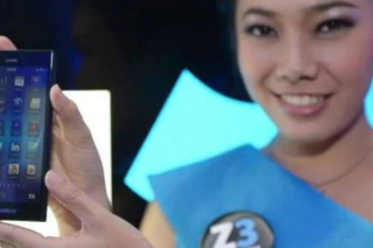 Blackberry Z3: empresa usará mesmo padrão de segurança do governo dos EUA (AFP)