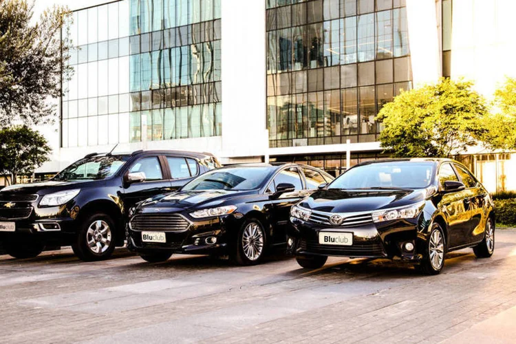 Bluclub: app oferece corridas em carros blindados em SP e RJ (Divulgação/Bluclub)