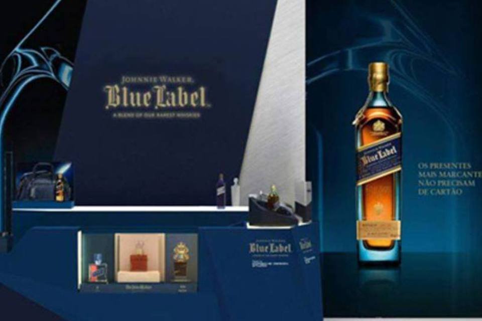 Johnnie Walker abre pop up stores para divulgar Blue Label