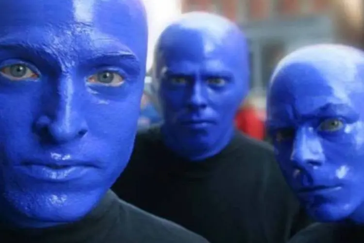 
	Blue Man Group divulga a TIM: a margem Ebitda terminou o trimestre em 25,5% ante 26,5% do mesmo trimestre do ano passado
 (Divulgação)