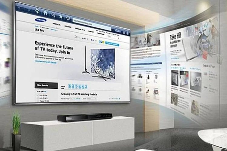 Com o leitor de Blu-Ray, conteúdos de notebooks, câmeras, smartphones ou tablets podem ser exibidos na TV  (Divulgação)