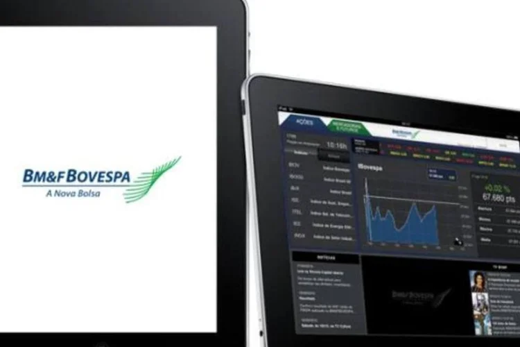 Aplicativo da BM&FBovespa para iPad (Divulgação/BM&FBovespa)