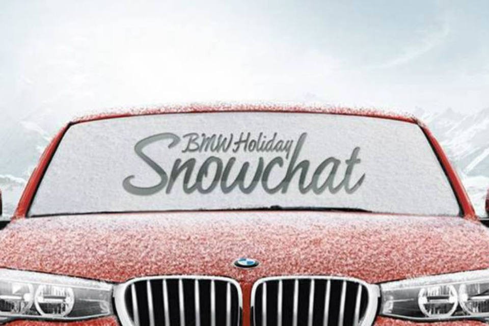 BMW cria ação inspirada no Snapchat