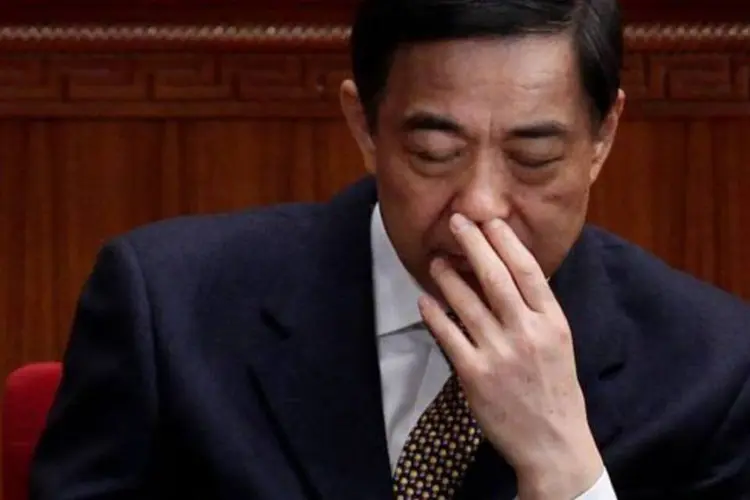 
	Pol&iacute;tico chin&ecirc;s Bo Xilai: &nbsp;Comit&ecirc; aprovou neste domingo &#39;formalmente&#39; a expuls&atilde;o do ex-dirigente&nbsp;
 (Jason Lee/Reuters)