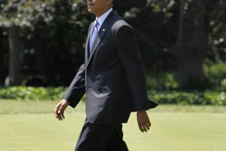 
	Barack Obama: presidente critica viol&ecirc;ncia do governo eg&iacute;pcio, ap&oacute;s 587 mortes
 (REUTERS/Yuri Gripas)