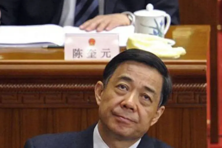 O ex-dirigente Bo Xilai: ele é considerado um dos muitos "príncipes vermelhos" que desempenham um papel vital na China pós-Mao (©AFP / Liu Jin)