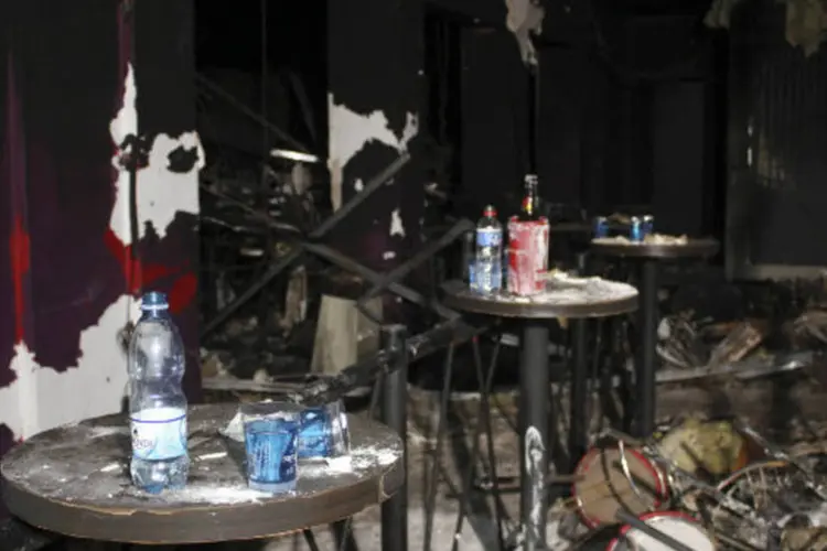 
	Interior da boate Kiss, destru&iacute;da ap&oacute;s o inc&ecirc;ndio que matou 235 pessoas na cidade de Santa Maria
 (REUTERS/Policia Civil)