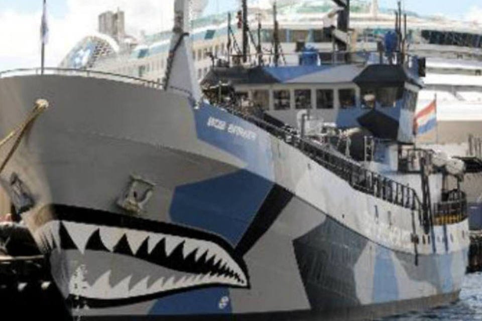 Japão pede medidas contra navio da ONG Sea Shepherd