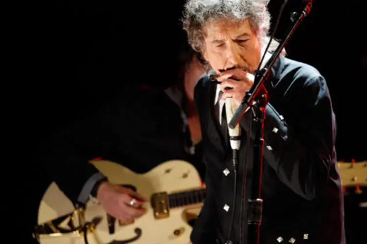 Bob Dylan no 17º Prêmio Anual de Escolha da Crítica em Hollywood (Christopher Polk/VH1/Getty Images)