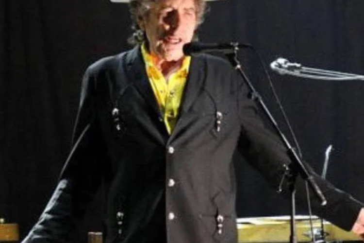 O cantor Bob Dylan, em apresentação na China: nada de censura (AFP)