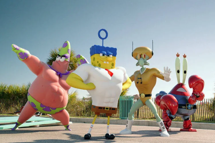 Filme “Bob Esponja: Um Herói Fora D'Água” (Reprodução/Divulgação)