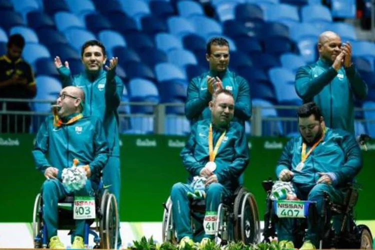 Bocha: brasileiros conquistaram prata contra Coreia do Sul e Ouro contra a Sérvia (Fernando Frazão/Agência Brasil)