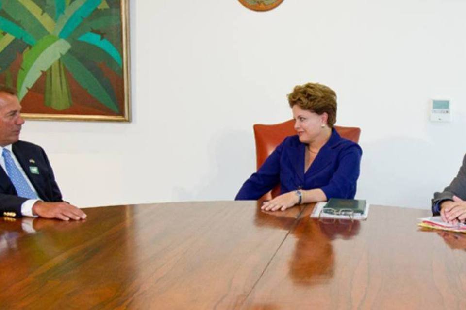 Presidente da Câmara de Representantes dos EUA se encontra com Dilma