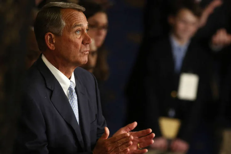 John Boehner: presidente reeleito é o terceiro homem na linha do poder dos EUA (Jim Bourg/Reuters)