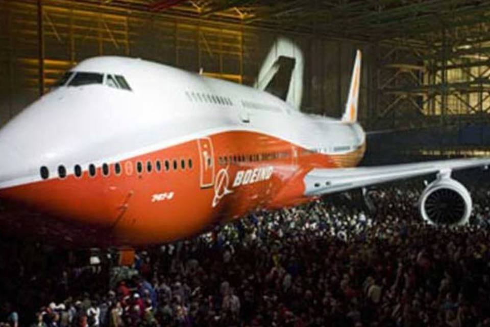 Regulador dos EUA exige conserto em aviões 747-8 da Boeing