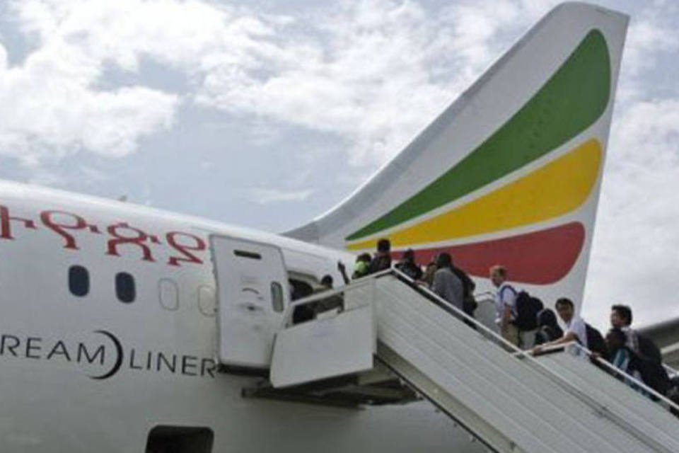 
	Ethiopian Airlines: empresa planeja quase que sobrar sua frota at&eacute; 2025
 (©afp.com / Jenny Vaughan)