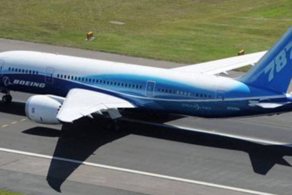 Boeing registra problema de fabricação no 787