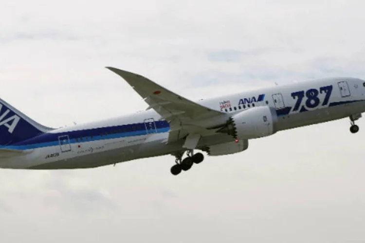 
	Investigadores constataram na sexta-feira que a bateria da aeronave da companhia japonesa All Nippon Airways (ANA) superaqueceu devido a uma falha de energia
 (REUTERS/Robert Galbraith)