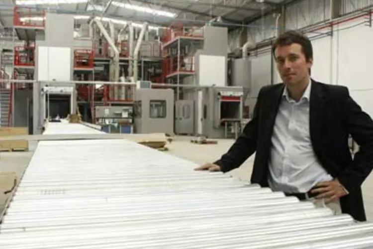 O executivo alemão Phillipp Bohr, diretor geral da Indústria Fox: experiência européia inspira projeto de reciclagem de refrigeradores no Brasil (.)