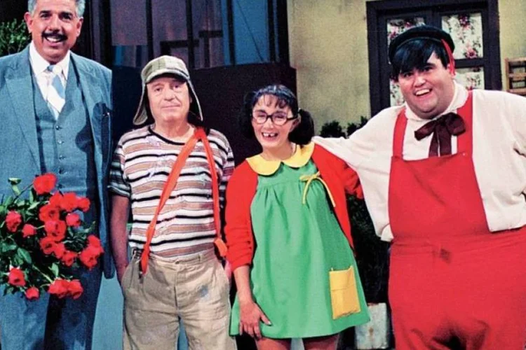 
	Personagens de Chaves: marcas prestaram homenagem ao ator falecido
 (Divulgação)