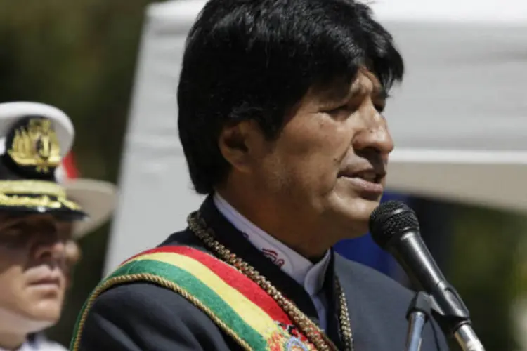 
	Evo Morales:&nbsp;a oposi&ccedil;&atilde;o boliviana n&atilde;o foi a &uacute;nica a criticar a poss&iacute;vel inconstitucionalidade da medida.
 (REUTERS/David Mercado)