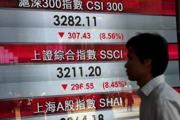 Bolsas na China: ações asiáticas de forma geral avançaram nesta sexta-feira (REUTERS)
