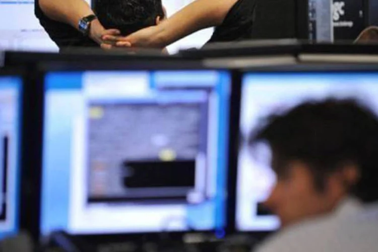 O índice DAX subiu 1,07 por cento, para 5.532 pontos (Ben Stansall/AFP)