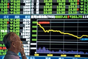 Imagem referente à matéria: Bolsas da Ásia fecham em baixa, após queda em Wall Street com temor sobre juros