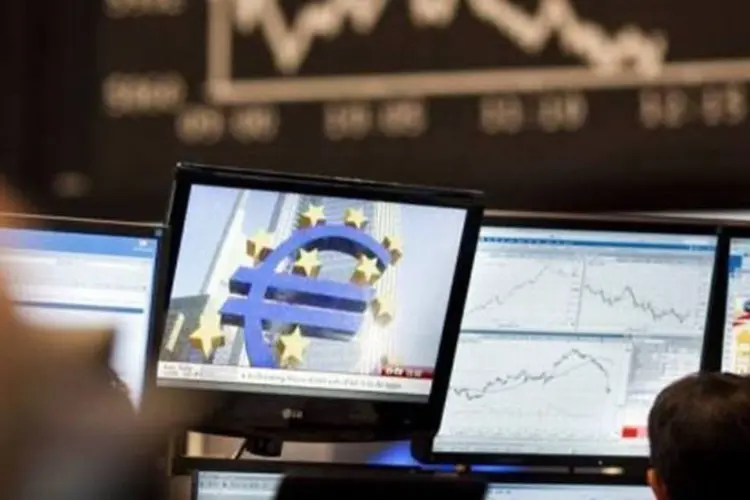 A Bolsa de Valores de Paris fechou nesta segunda-feira em baixa de 1,64% (AFP/DPA/Arquivo / Frank Rumpenhorst)