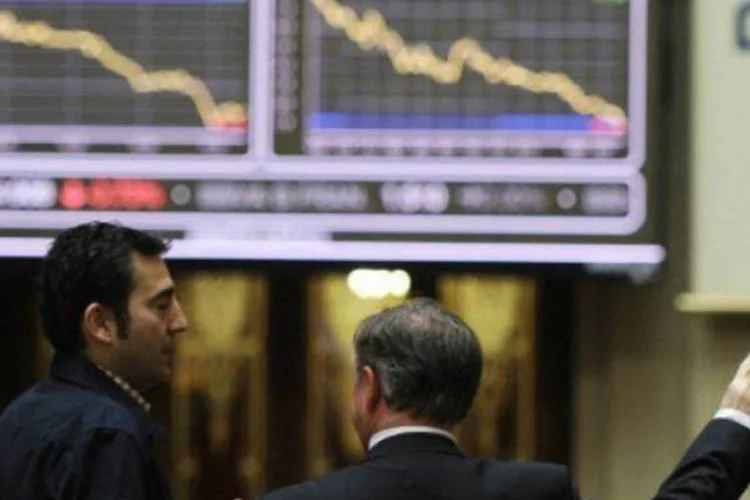 
	O principal indicador da Bolsa de Valores de Madri, o IBEX-35, abriu nesta quionta-feira em baixa de 0,06%, aos 8.588 pontos
 (AFP)
