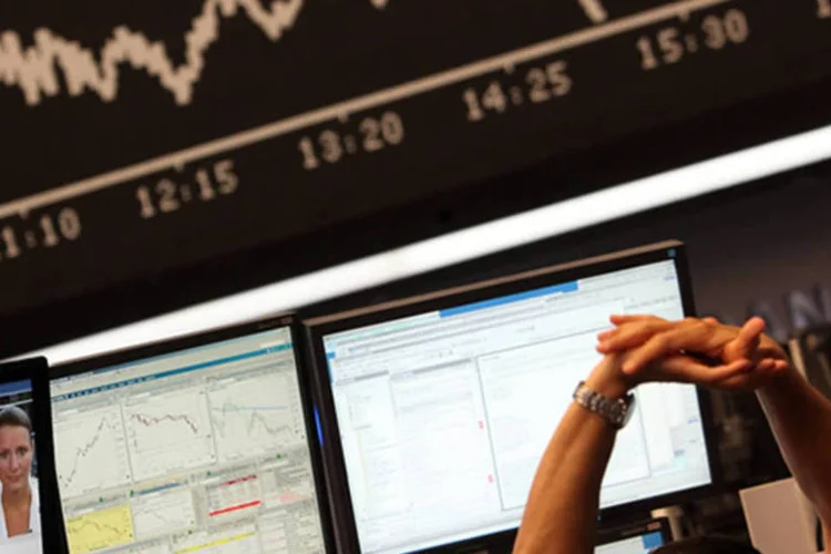 O índice DAX caiu 1,81%, para 5.859 pontos (Bolsa de Frankfurt)