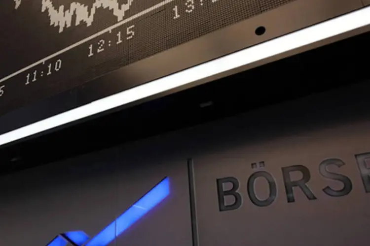 
	O &iacute;ndice DAX, da Bolsa de Frankfurt, perdeu 3,28%, fechando a 7.928,48 pontos
 (Getty Images)