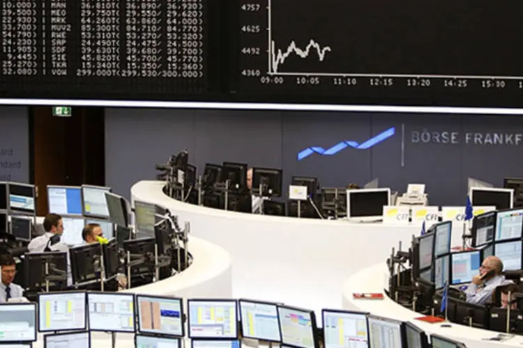 
	Bolsa de Frankfurt: operadores citaram uma s&eacute;rie de catalisadores potenciais para a recupera&ccedil;&atilde;o
 (Getty Images)