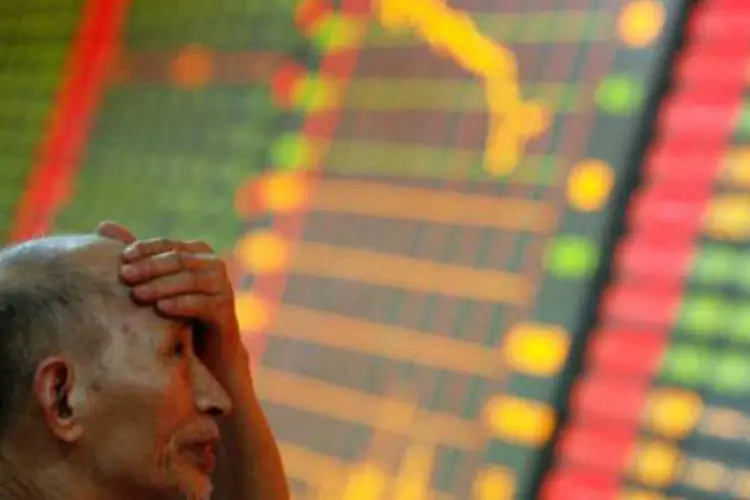 
	Bolsa de Huaibei: Estado chin&ecirc;s mant&eacute;m estrito controle sobre a economia, a segunda maior do mundo
 (AFP)