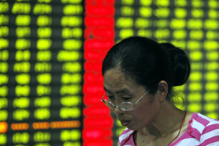 O Xangai Composto subiu apenas 3,29 pontos, para 2.482,34 pontos - na semana, o índice teve baixa de 0,6% (Getty Images)