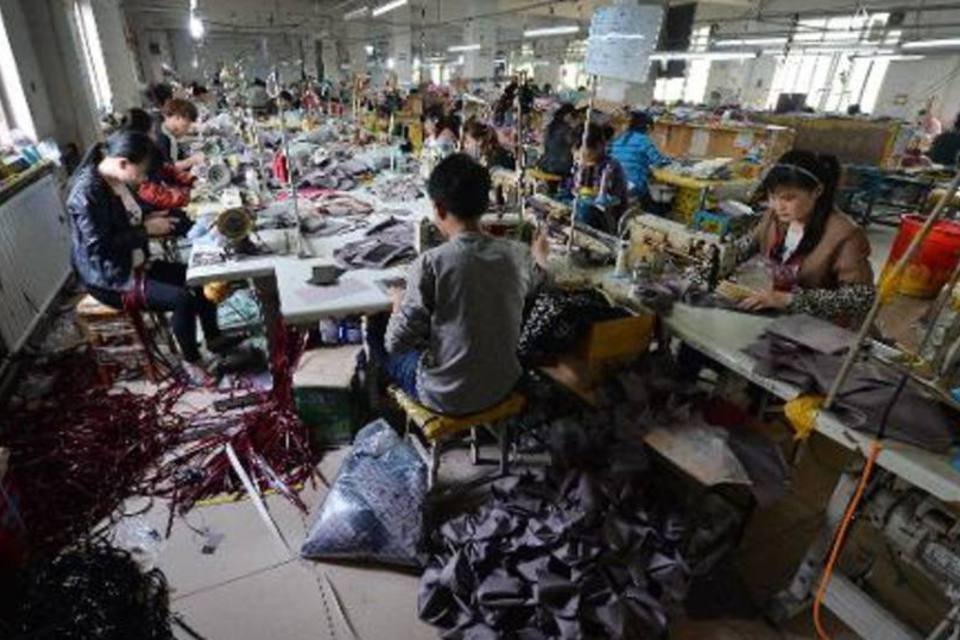 Produção industrial chinesa desacelera