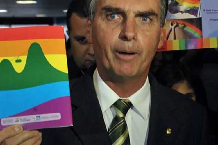 Texto do garoto-propaganda faria brincadeira com o "kit gay", tão criticado por ele (Agência Brasil)