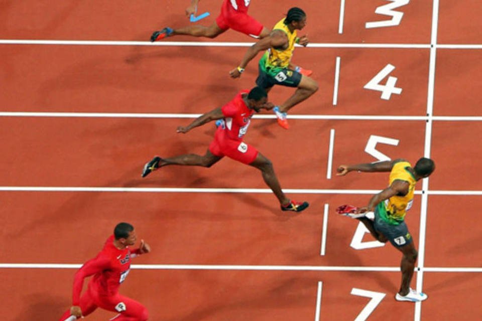 Prova dos 100 m rasos das Olimpíadas bate recorde no Twitter