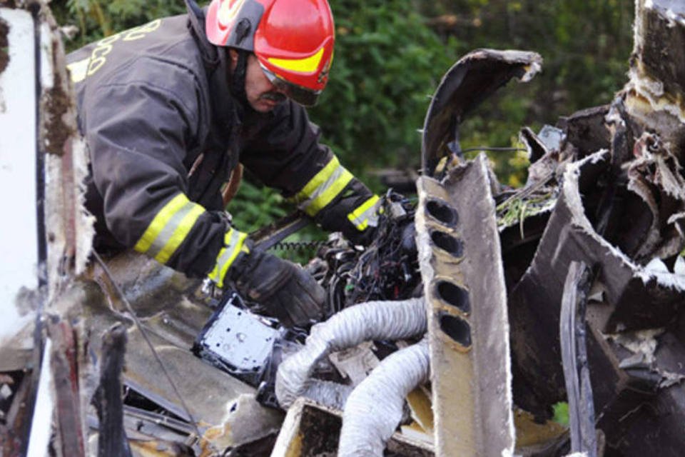Local de acidente na Itália é descrito como um inferno