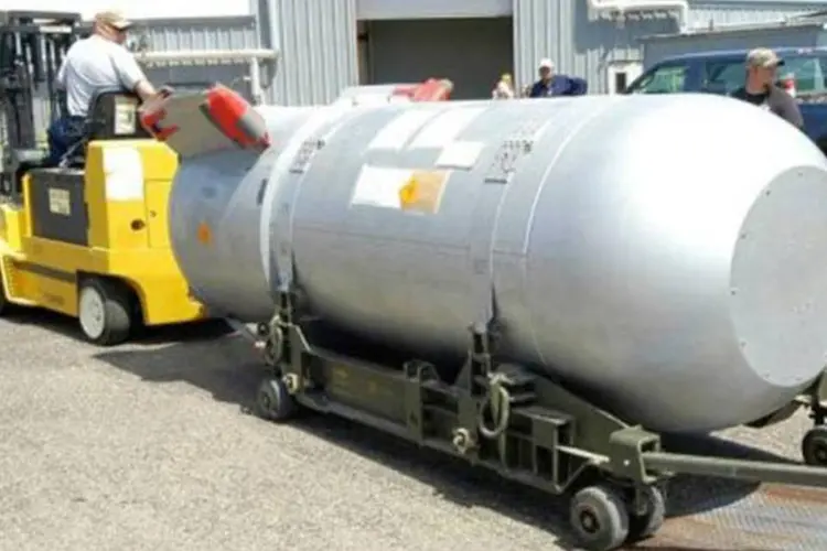 A última bomba B-53 será desmontada na usina Pantex (AFP)