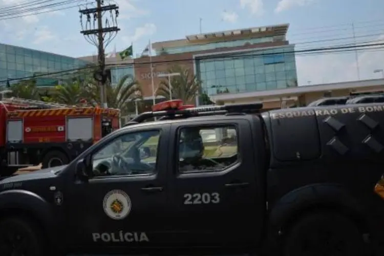 Ameaça de bomba na sede do Sistema de Cooperativas de Crédito do Brasil (Sicob) paralisa trabalho (Wilson Dias/Agência Brasil)