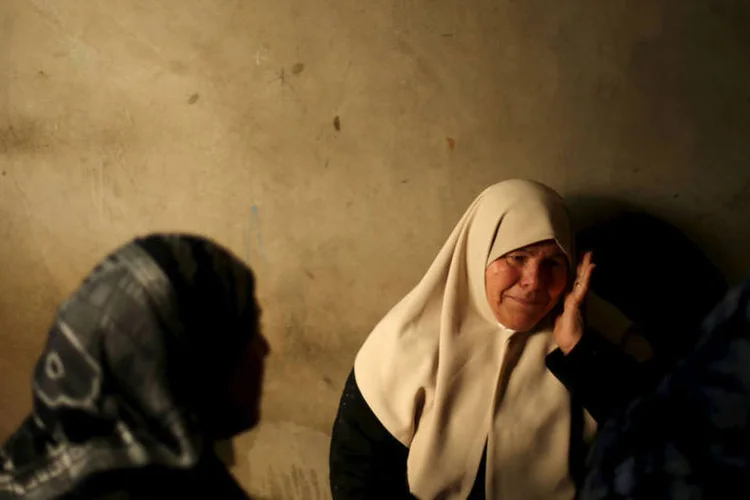 
	Gaza: &quot;As for&ccedil;as que vigiam a fronteira com Gaza enfrentam uma crescente amea&ccedil;a de grupos terroristas hostis&quot;
 (Mohammed Salem / Reuters)