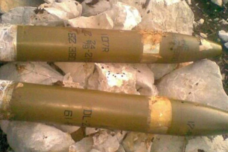Foguetes Grad, que, segundo fontes militares libanesas, estavam prontos para ser lançados na direção de Israel (©AFP / Ali Dia)