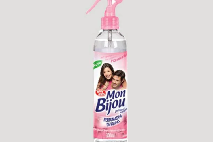 Mon Bijou Perfumador de Roupas:  Produto pode ser usado em diversos tecidos logo após a lavagem (Divulgação)