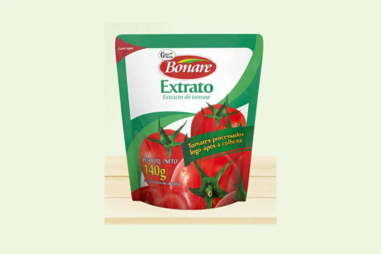 
	Extrato de tomate da Bonare
 (Divulgação)