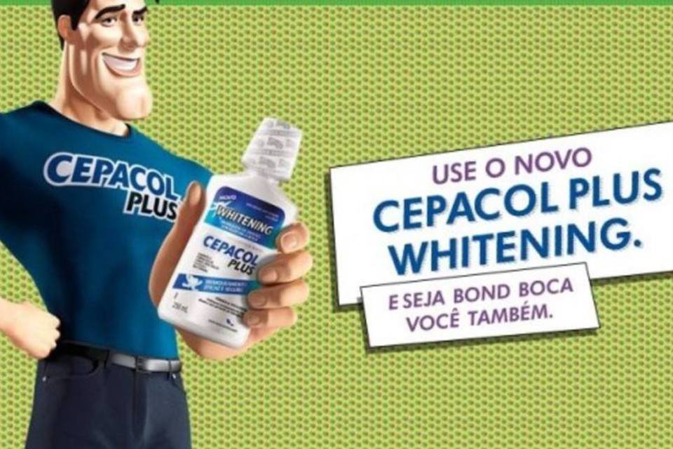 Bond Boca: mascote da Cepacol também cai estrelar a promoção (Divulgação)
