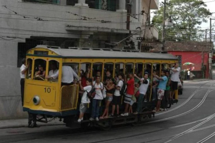 No dia do acidente, o bondinho de Santa Teresa estava superlotado (Anna Hernandez/Viagem e Turismo)