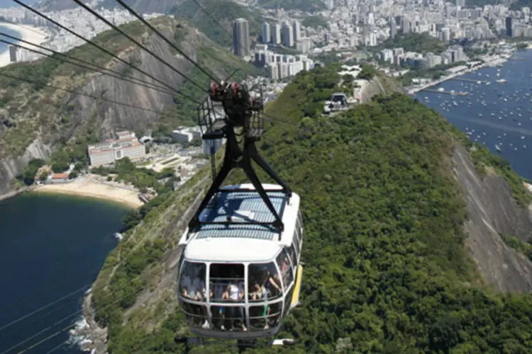 A maior capacidade média de hospedagem foi observada no Rio de Janeiro, onde cada estabelecimento pode receber, em média, 157 visitantes (André Nazareth/Veja Rio)