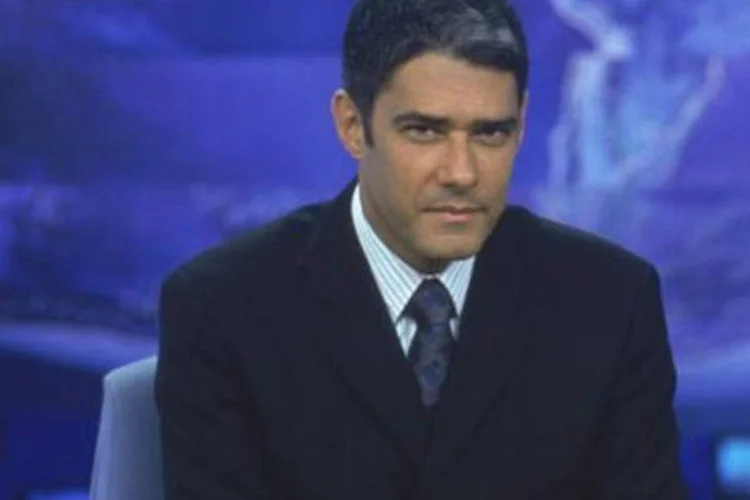 William Bonner: jornalista foi prestigiar a filha e a ex-mulher em apresentação (.)